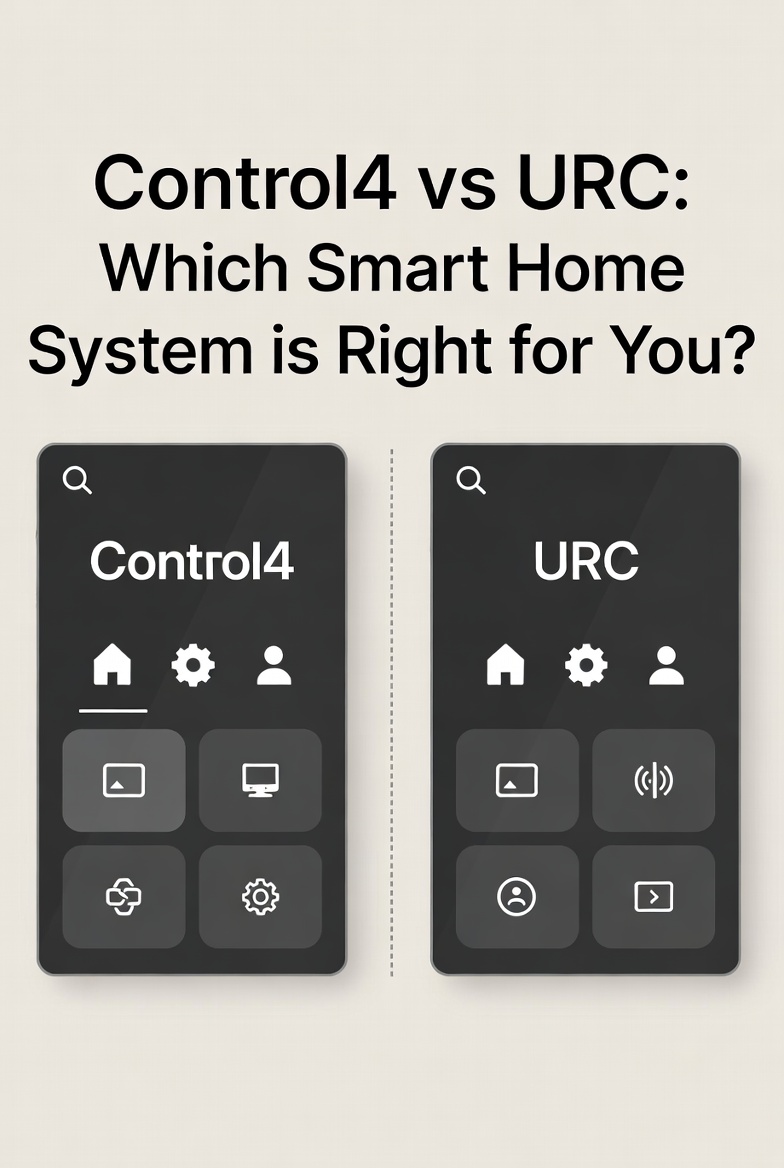 Control4 vs URC: Which Smart Home System is Right for You? | Denali Tech